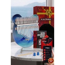 Midex KLX-650 Okyanus Cam Kalimba 17 Tuşlu Full Set