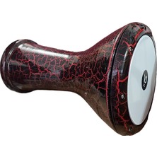 Vd® Darbuka/doumbek Döküm Alüminyum - Tuning Lugs &amp; Rmvble Head (8 ½ Inç) (Çatlak Lav)