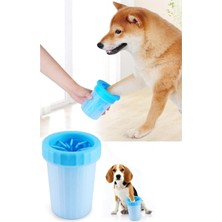 Orret Home Silikon Fırçalı Kedi Köpek Ayak Temizleyici – Hazneli Pati Yıkama Kabı, Evcil Hay