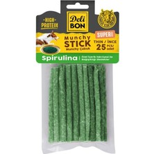 Deli Bon Munchy Stick Spirulina Köpek Çiğneme Çubuğu