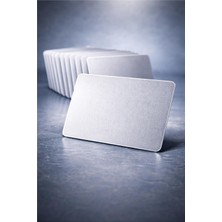 Rfgate Nfc Dijital Kartvizit NTAG215 Silver - 10 Adet
