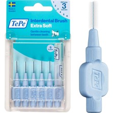 Tepe Blister X-Soft 0.6 mm - Mavi Diş Arayüz Fırçası (1x 8 Adet)