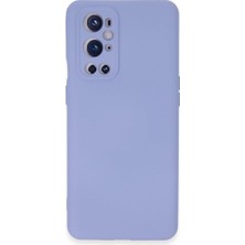 Royaleks One Plus 9 Pro Kılıf Nano Içi Kadife Silikon - Lila