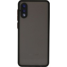 Royaleks Samsung Galaxy A02 Kılıf Montreal Silikon Kapak - Siyah