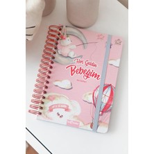 Le Color Bebek Anı ve Anne Hamile Günlüğü Albüm Defter Kız