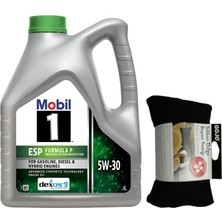 Mobil 1 Esp Formula P 5W30 Motor Yağı 4 L + 00216 Gojo Silikon Boyun Yastığı