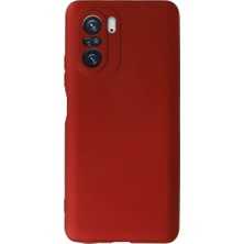 Royaleks Xiaomi Poco F3 Kılıf First Silikon - Kırmızı