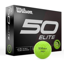 Wilson Fifty Elite Golf Topu, 12'li Paket