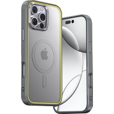 The Future iPhone 16 Pro Max Kılıfı, Magsafe Uyumlu, Natural Titanium, Sgs Sertifikalı 5m Düşm