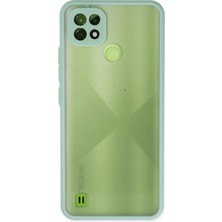 KSB Store Mey Ithalat®  Realme C21 Kılıf Montreal Silikon Kapak - Turkuaz
