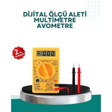 Aesco Elektrik Ölçüm Cihazı Dijital Multimetre 10 Amper Destekli