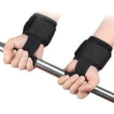 Spor Byfit Grip Pro Lifting Straps Bileklik Destekli Ağırlık Kaldırma Kayışı