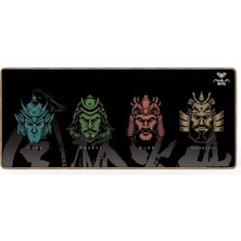 Aula Mp-Wffm 70X30CM Kaymaz Tabanlı Gaming Oyuncu Mousepad Siyah