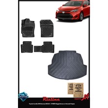 Rizline Toyota Corolla 2026 Sedan - Hybrid Bagaj Havuzu ve Havuzlu Paspas