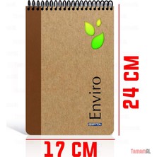Gıpta 113514 Blok. 17X24 Envıro Spiralli Sert 100 Yaprak ÇIZGILI2347