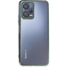Royaleks Xiaomi Redmi Note 12 5g Kılıf Razer Lensli Silikon - Yeşil
