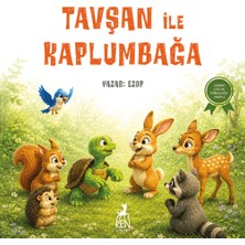 Ren Çocuk Tavşan Ile Kaplumbağa
