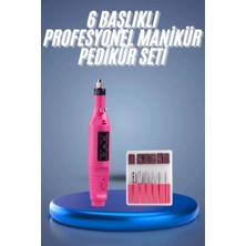 Aesco Profesyonel Manikür Pedikür Seti Törpü Makinesi Protez Tırnak Çıkarma