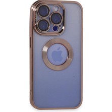 Royaleks Apple Iphone 15 Pro Max Kılıf Slot Silikon - Rose Gold
