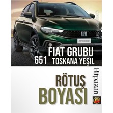 Flea Market Fiat Toskana Yeşil Rötuş Boyası, 651IBT