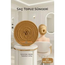 Aesco Saç Topuz Süngeri Sarı 10 Metre Forero Design 720600