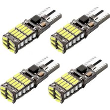 T10 LED 26 Ledli W5W Canbus Park Plaka Tavan Ampulü 4 Adet
