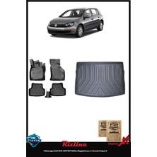 Rizline Volkswagen Golf 2017 Üst Bagaj Bagaj Havuzu ve Havuzlu Paspas 0