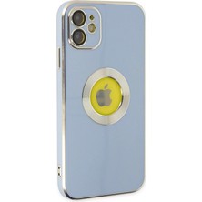 KSB Store Mey Ithalat®  iPhone 12 Kılıf Store Silikon - Sierra Blue