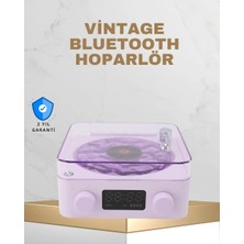 Aesco Retro Pikap Tasarımlı Bluetooth Hoparlör – Projektörlü Şarjlı Lamba