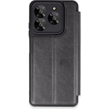 KSB Store Mey Ithalat®  General Mobile Era 50 Kılıf Flip Cover - Siyah