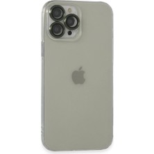 Royaleks Apple Iphone 13 Pro Max Kılıf Luko Lens Silikon - Yeşil