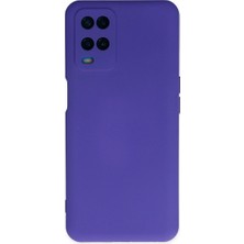 Royaleks Oppo A54 4g Kılıf Nano Içi Kadife Silikon - Mor