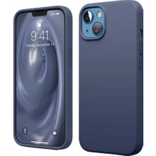 Royaleks Apple Iphone 14 Kılıf First Silikon - Lacivert