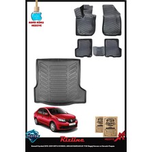Rizline Renault Symbol 2014 Orta Konsol Arkası Bardaklık Yok Bagaj Havuzu ve Havuzlu Paspas