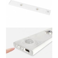Neo Vista Hareket Sensörlü Slim LED Kabin Armatürü Dekoratif Dim Edilebilir USB Şarjlı Aydınl