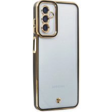 KSB Store Mey Ithalat®  Samsung Galaxy M23 Kılıf Liva Lens Silikon - Siyah