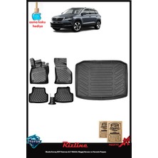 Rizline Skoda Karoq 2025 Alt Bagaj Bagaj Havuzu ve Havuzlu Paspas