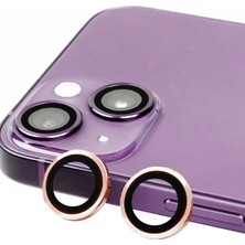 KSB Store Mey Ithalat®  iPhone 15 Raze Metal Kamera Lens - Pembe