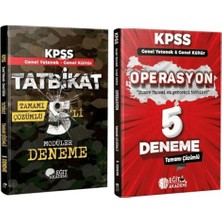 Eğit Akademi 2026 Kpss Genel Yetenek Genel Kültür Tamamı Çözümlü Tatbikat 5 Li ve Operasyon 5+1 Muhteşem Set