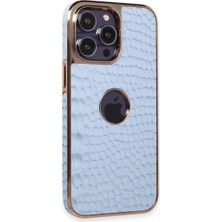 Royaleks Apple Iphone 14 Pro Max Kılıf Snake Kapak - Sierra Blue