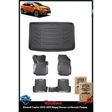 Rizline Renault Captur 2013 Bagaj Havuzu ve Havuzlu Paspas