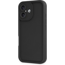 KSB Store Mey Ithalat®  iPhone 16 Kılıf Viera Silikon - Siyah