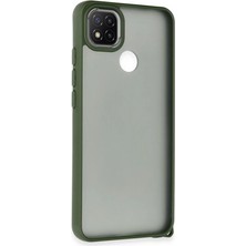 Uravas Store Xiaomi Redmi 9c Kılıf Elegant Kapak - Yeşil