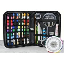 Çantalı Dikiş Kutusu Seti, Iplik Seti, Iğne Seti