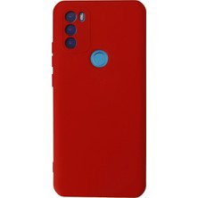 KSB Store Mey Ithalat®  General Mobile Gm 21 Plus Kılıf Nano Içi Kadife Silikon - Kırmızı