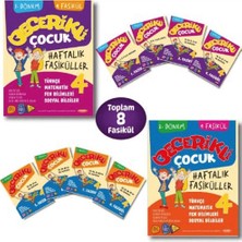 Kurmay 4. Sınıf Becerikli Çocuk Haftalık Fasiküller 1 ve 2. Dönem (8 Fasikül)