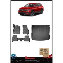 Rizline Volkswagen Tiguan 2026 Stepneli - Üst Kademe Bagaj Havuzu ve Havuzlu Paspas