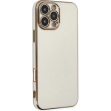 KSB Store Mey Ithalat®  iPhone 16 Pro Kılıf Volet Silikon - Beyaz