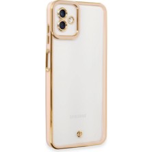 KSB Store Mey Ithalat®  Samsung Galaxy A04 Kılıf Liva Lens Silikon - Rose