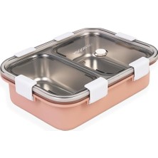 800 ml Tek Kat 2 Bölme Lunch Box Yeni Nesil Sefer TASI-FFLBOX50442
